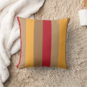 垂直カラフルストライプ クッション (ブランケット)