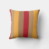 垂直カラフルストライプ クッション (裏面)