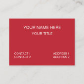 垂直カラフルストライプ 名刺 (裏面)