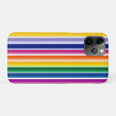 垂直カラフルデザインストライプ Case-Mate iPhoneケース (裏面(横))