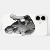 垂直クロップ – 頭と手 Case-Mate iPhoneケース (裏面 (横))