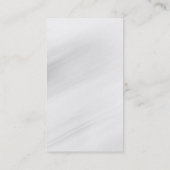 垂直グレープロフェッショナルトレンディー 名刺 (裏面)