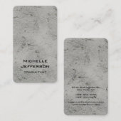 垂直グ芸術的レーウォールユニークデザイン 名刺 (正面/裏面)