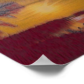 垂直サンセット ポスター (角)