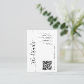 垂直スクリプト結婚の詳細エンクロージャカード エンクロージャーカード (スタンド正面)