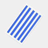 垂直ストライプセーラーブルー&ホワイトパターン (コーナー)