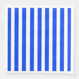 垂直ストライプセーラーブルー&ホワイトパターン