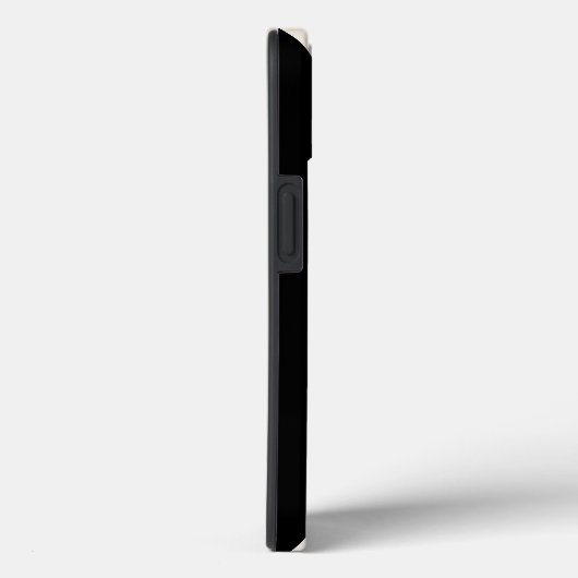 垂直ストライプ白黒ストライプの Case-Mate iPhoneケース (裏面 / 右)