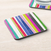 垂直ストライプ コースター (左側)