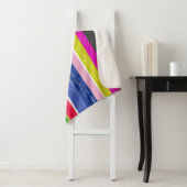 垂直ストライプ シェルパブランケット (インサイチュ)