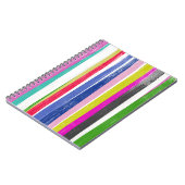 垂直ストライプ ノートブック (左側)