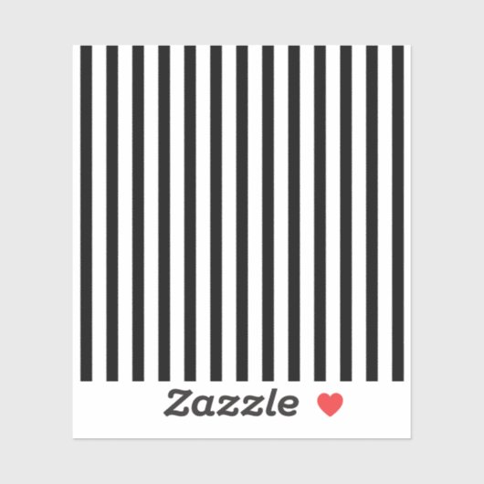 垂直デザイン1 シール (シート)