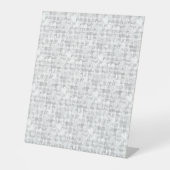 垂直デザイン27号 台座サイン (正面)