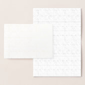 垂直デザイン27号 箔カード (ディスプレー)