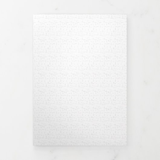 垂直デザイン33 三つ折りクリスマスカード (カバー)