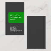 垂直トレンディー標準カスタム製名刺 名刺 (正面/裏面)