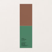 垂直トレンディー管理者コンサルタント 名刺 (外部フラット)