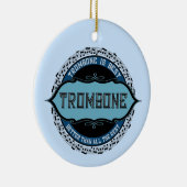 垂直トロンボーン セラミックオーナメント (右)
