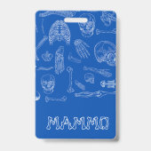 垂直バッジの仲間 バッジ (裏面)