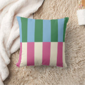垂直パタカラフルーンストライプの クッション (ブランケット)