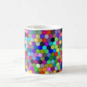 垂直ヘキサゴン11ozマグカップ コーヒーマグカップ (中央)