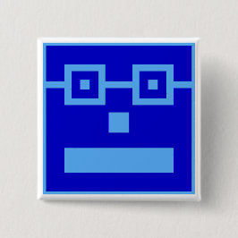 垂直ボタン 缶バッジ