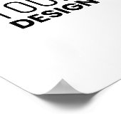 垂直ポスター（マット） ポスター (角)