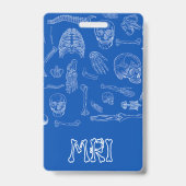 垂直メディカルバッジの仲間 バッジ (裏面)