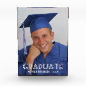 垂直モダン科パーソナライズされた学 フォトブロック (正面)