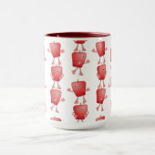 垂直リンゴ マグカップ (中央)