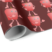 垂直リンゴ ラッピングペーパー (ロールコーナー)