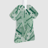 垂直レンチパターン オーナメント (正面)