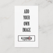 垂直ロイヤリティと 名刺 (裏面)