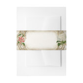 垂直ヴィンテージスターガーザーリユータウペレース金ゴールド 招待状ベリーバンド (正面例)