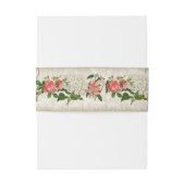 垂直ヴィンテージスターガーザーリユータウペレース金ゴールド 招待状ベリーバンド (裏面例)