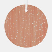 垂直ヴィンテージ:抽象芸術線の背景。 ガラスオーナメント (裏面)