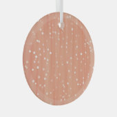 垂直ヴィンテージ:抽象芸術線の背景。 ガラスオーナメント (正面右)