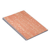 垂直ヴィンテージ:抽象芸術線の背景。 ノートブック (右側)