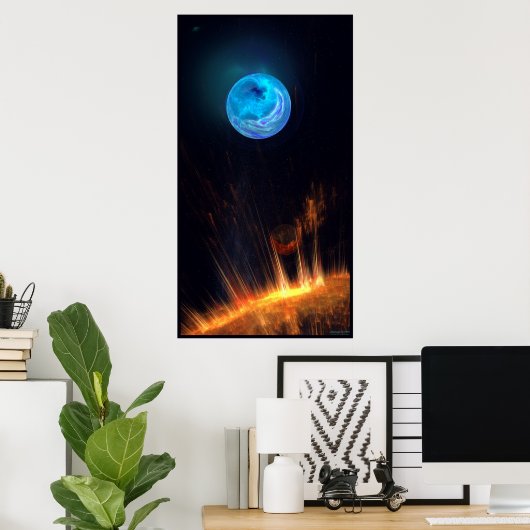 垂直宇宙 ポスター (ホームオフィス)