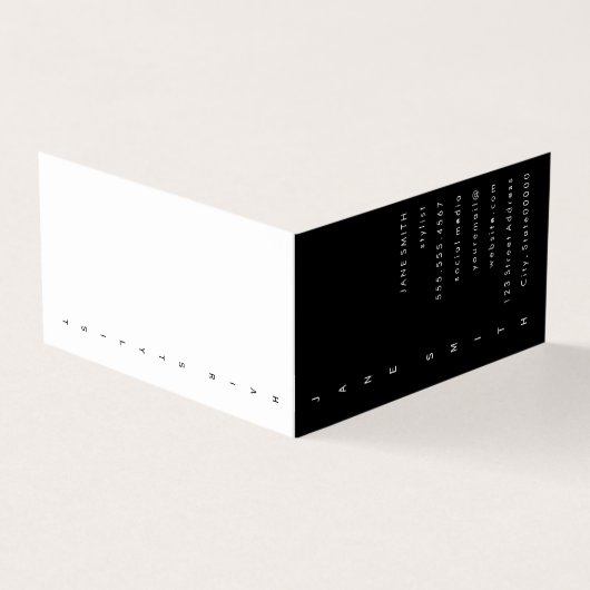 垂直文字デザイン 名刺 (外部)