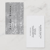 垂直文字モダングランジスタイル 名刺 (正面/裏面)