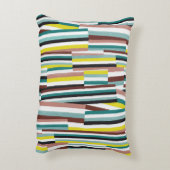 垂直斜線長さパターン アクセントクッション (裏面(縦))