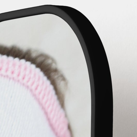 垂直方向の写真パーソナライズされた ピックルボールラケット (左詳細)