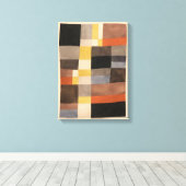 垂直水平リズム | Sophie Taeuber-Arp | キャンバスプリント (インサイチュ (ウッドフロア))