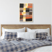 垂直水平リズム | Sophie Taeuber-Arp | キャンバスプリント (インサイチュ (寝室))