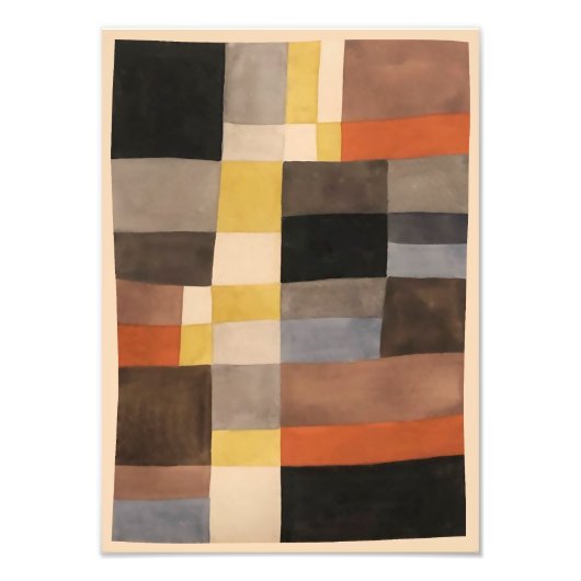 垂直水平リズム | Sophie Taeuber-Arp | フォトプリント (正面)