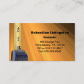 垂直測定テープ・建築・ジョブ 名刺 (正面)