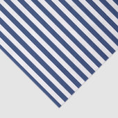垂直細海軍のストライプ 薄葉紙 (詳細)