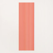 垂直線のパーソナライズされたストライプ数 ヨガマット (裏面)