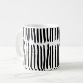 垂直要素:手書きシームレスなスタイル。 コーヒーマグカップ (正面左)